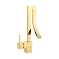 Baterie umywalkowe - Mexen Astro bateria umywalkowa, złota - 747100-50 - miniaturka - grafika 1