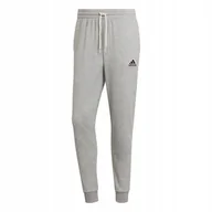 Dresy męskie - Spodnie męskie adidas Essentials FeelComfy French Terry Pants szare HE1857 - miniaturka - grafika 1