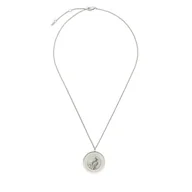 Naszyjniki - Naszyjnik Fossil Harlow Locket JF04737040 Silver - miniaturka - grafika 1