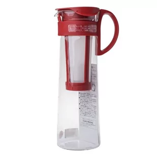 Hario Zaparzacz do kawy Mizudashi Coffee Pot 1l Czerwony 6088-uniw - Zaparzacze i kawiarki - miniaturka - grafika 1