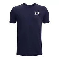 Koszule męskie - Under Armour Sportstyle Left Chest SS Koszula męska - miniaturka - grafika 1
