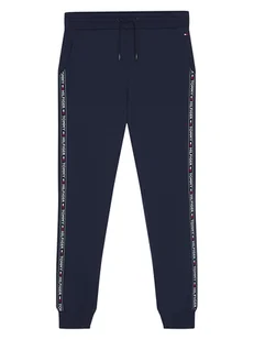 Tommy Hilfiger Spodnie dresowe w kolorze czarnym - Spodnie sportowe męskie - miniaturka - grafika 1