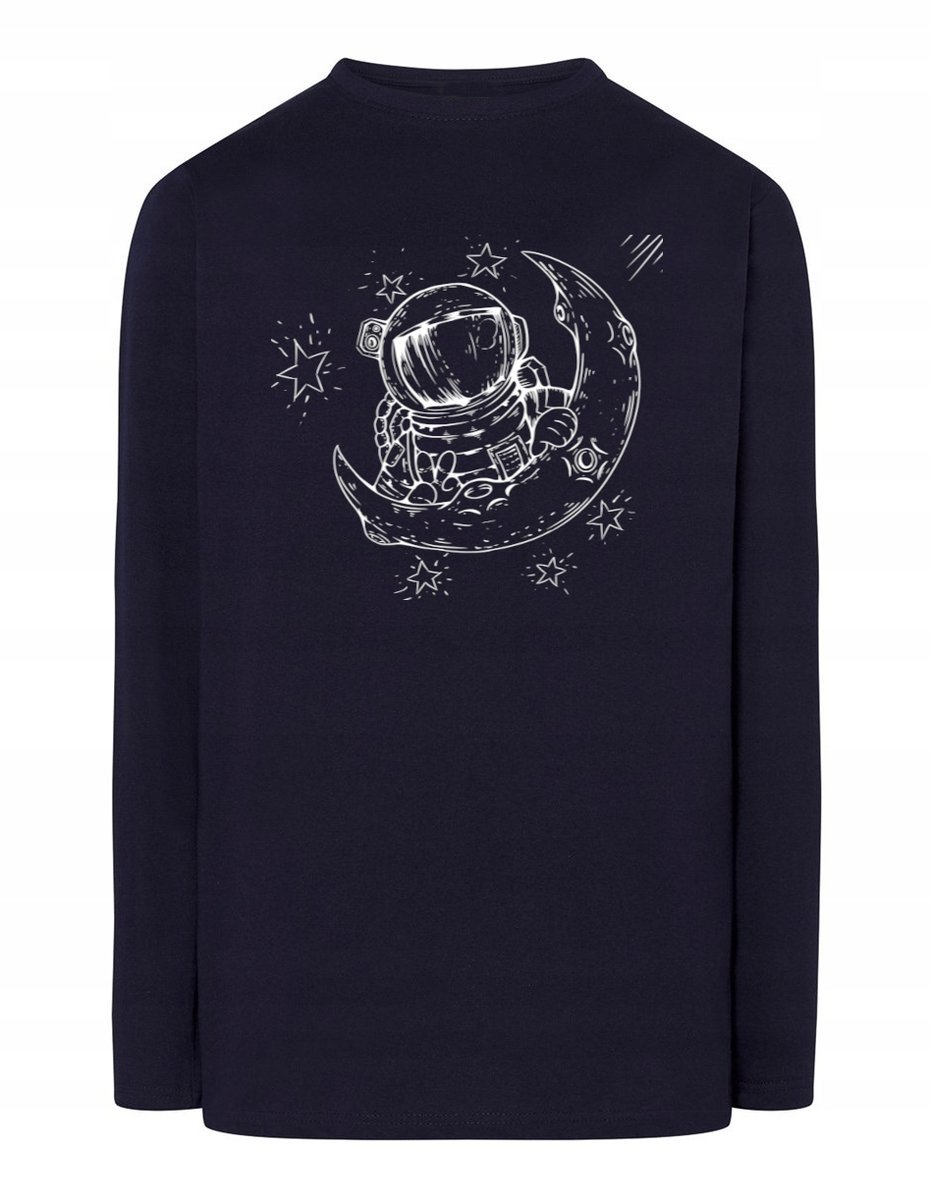 Longsleeve męski nadruk KOSMOS ASTRONAUTA r.XL
