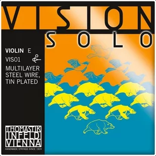 Struna E1 do skrzypiec Thomastik Vision Solo - Instrumenty smyczkowe - miniaturka - grafika 1
