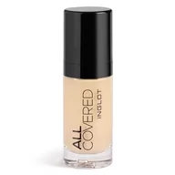 Podkłady do twarzy - Inglot All Covered Face Foundation podkład do twarzy LC011 30ml - miniaturka - grafika 1