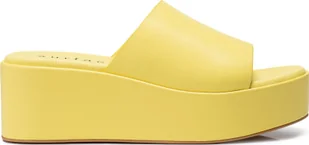 Surface Project Klapki Surface Project 90s-Yellow - Buty dla dziewczynek - miniaturka - grafika 1