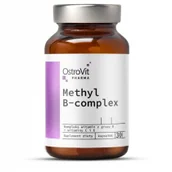Witaminy i minerały - OstroVit Pharma Methyl B-Complex - suplement diety 30 kaps. - miniaturka - grafika 1