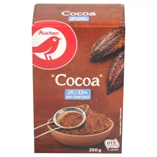 Auchan - Kakao w proszku 20-22% zawartości tłuszczu w kakao - Kakao i czekolada - miniaturka - grafika 1