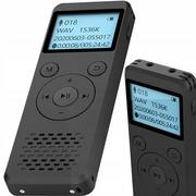 Podsłuchy - Cyfrowy Dyktafon Szpiegowski Podsłuch Mini Vox 8Gb Z Wyświetlaczem Lcd Q3 - miniaturka - grafika 1