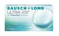 Soczewki kontaktowe - Bausch & Lomb ULTRA 3 szt. Soczewki miesięczne (-6.00 dpt & BC 8.5) - miniaturka - grafika 1