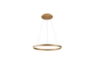 Lampy sufitowe - Lampa metalowa wisząca Andrea AZ5101 LED 70W złota - miniaturka - grafika 1