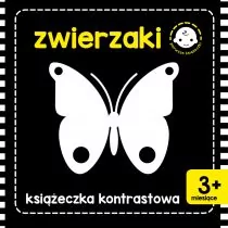 Zwierzaki Książeczka Kontrastowa Wyd. Skrzat - Zabawki interaktywne dla dzieci - miniaturka - grafika 1