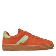 Sneakersy damskie - Sneakersy Tamaris 1-23788-42 Pomarańczowy - miniaturka - grafika 1