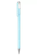 Długopisy - Hybrid Milky K108-PS żelowy długopis atramentowy, pastelowo-niebieski, błyszczący na jasnych i kolorowych papierach, grubość linii 0,4 mm - miniaturka - grafika 1