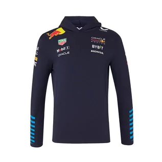 Bluzy męskie - Bluza męska Pullover Hoodie Team Red Bull Racing 2024 - grafika 1