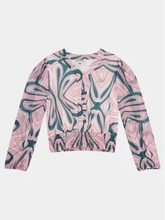Guess Bluzka J4RH02 WA2T0 Kolorowy Relaxed Fit - Bluzki damskie - miniaturka - grafika 1