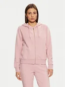 Bluzy damskie - Guess Bluza O5RQ01 KCO31 Różowy Regular Fit - miniaturka - grafika 1