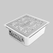 Pozostałe urządzenia kosmetyczne - Pochłaniacz pyłu do zabudowy ÜLKA X2F PREMIUM B (biały) - miniaturka - grafika 1