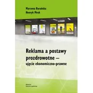 Filozofia i socjologia - Reklama a postawy prozdrowotne Barańska Marzena Mruk Henryk - miniaturka - grafika 1