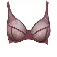 Biustonosze - Maison Lejaby NUFIT biustonosz ogrodowy, różowy, 95D damski, Różowy, 80D - miniaturka - grafika 1