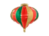 Balony i akcesoria - PartyDeco Balon foliowy Bombka, 51x49cm, mix FB116 [16891879] - miniaturka - grafika 1