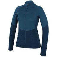 Bluzy sportowe damskie - Bluza damska MOOA Merino 3D 240 Rozmiar: M / Kolor: niebieski - miniaturka - grafika 1