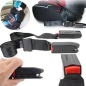 Akcesoria motoryzacyjne - UNIWERSALNY PAS SAMOCHODOWY DO MOCOWANIA FOTELIKA ISOFIX - miniaturka - grafika 1