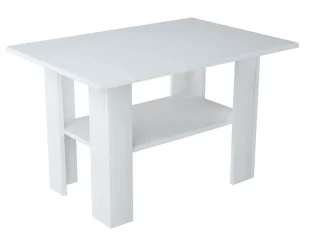 Stolik Kawowy Biały Do Salonu M8-Z78 - Ławy i stoliki kawowe Stolik Kawowy Biały Do Salonu M8-Z78 - Ławy i stoliki kawowe - miniaturka - grafika 1