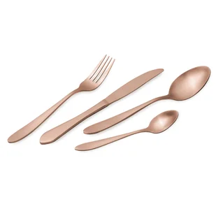 SZTUĆCE 24 ELEM. BERLINGER HAUS BH-3076 SATYNA ROSE GOLD - Zestawy sztućców - miniaturka - grafika 1