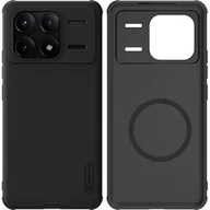 Etui i futerały do telefonów - Nillkin Etui Super Frosted Shield Pro Magnetic do Xiaomi Poco F6 Pro / Redmi K70 / K70 Pro, czarne - miniaturka - grafika 1