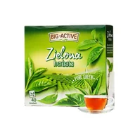 Herbata - Herbata Zielona Pure Green  Fix Big-Actve 40 Torebek - miniaturka - grafika 1