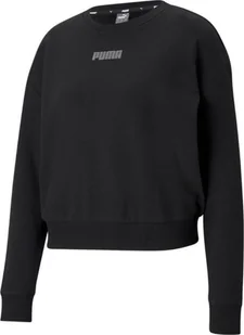 Puma Bluza damska Puma Modern Basics Crew TR czarna 585932 01 L - Bluzy damskie - miniaturka - grafika 1
