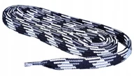 Akcesoria obuwnicze - Sznurowadła BHP outdoor SZARE CZARNE Melanż SZEROKIE 0,9cm Sznurówki 150 CM - miniaturka - grafika 1