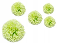 Sztuczne kwiaty - 5x KWIATY MYDLANE goździk na UPOMINEK bukiet kobiet ZIELONY stroik pachną - miniaturka - grafika 1