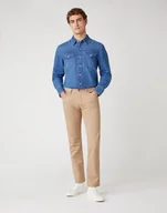 Spodnie męskie - Męskie spodnie materiałowe Wrangler GREENSBORO W30 L34 - miniaturka - grafika 1