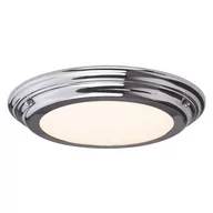 Lampy sufitowe - Elstead Lighting Plafon LAMPA sufitowa WELLAND BATH/WELL/F PC okrągła OPRAWA do łazienki LED 25W IP54 chrom - miniaturka - grafika 1