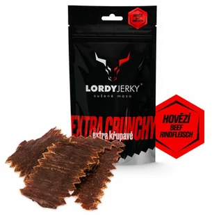 Lordy Jerky - Wołowina suszona naturalna, 50 g - Pasztet i przetwory mięsne - miniaturka - grafika 1