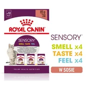 Mokra karma dla kotów - Royal Canin FN Sensory Multipack w sosie 4x3x85g mokra karma dla kotów dorosłych 12 x 85 g - miniaturka - grafika 1