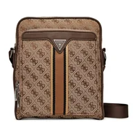 Torby męskie - Saszetka Guess HMMISTP5160 Beżowy - miniaturka - grafika 1