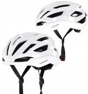 Kaski rowerowe - Kask Rowerowy Na Rower Szosowy Kross Road Pro L 58-62 CM Biały - miniaturka - grafika 1