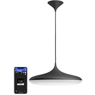 Philips Lampa wisząca czarny tworzywo sztuczne CHER HUE 929003054301 - Lampy sufitowe - miniaturka - grafika 1
