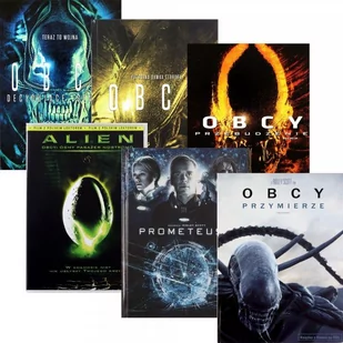 Pakiet: Obcy: 8 Pasażer Nostromo / Decydujące starcie / Obcy 3 / Przebudzenie /  Prometeusz / Przymierze - Pozostałe filmy DVD - miniaturka - grafika 1