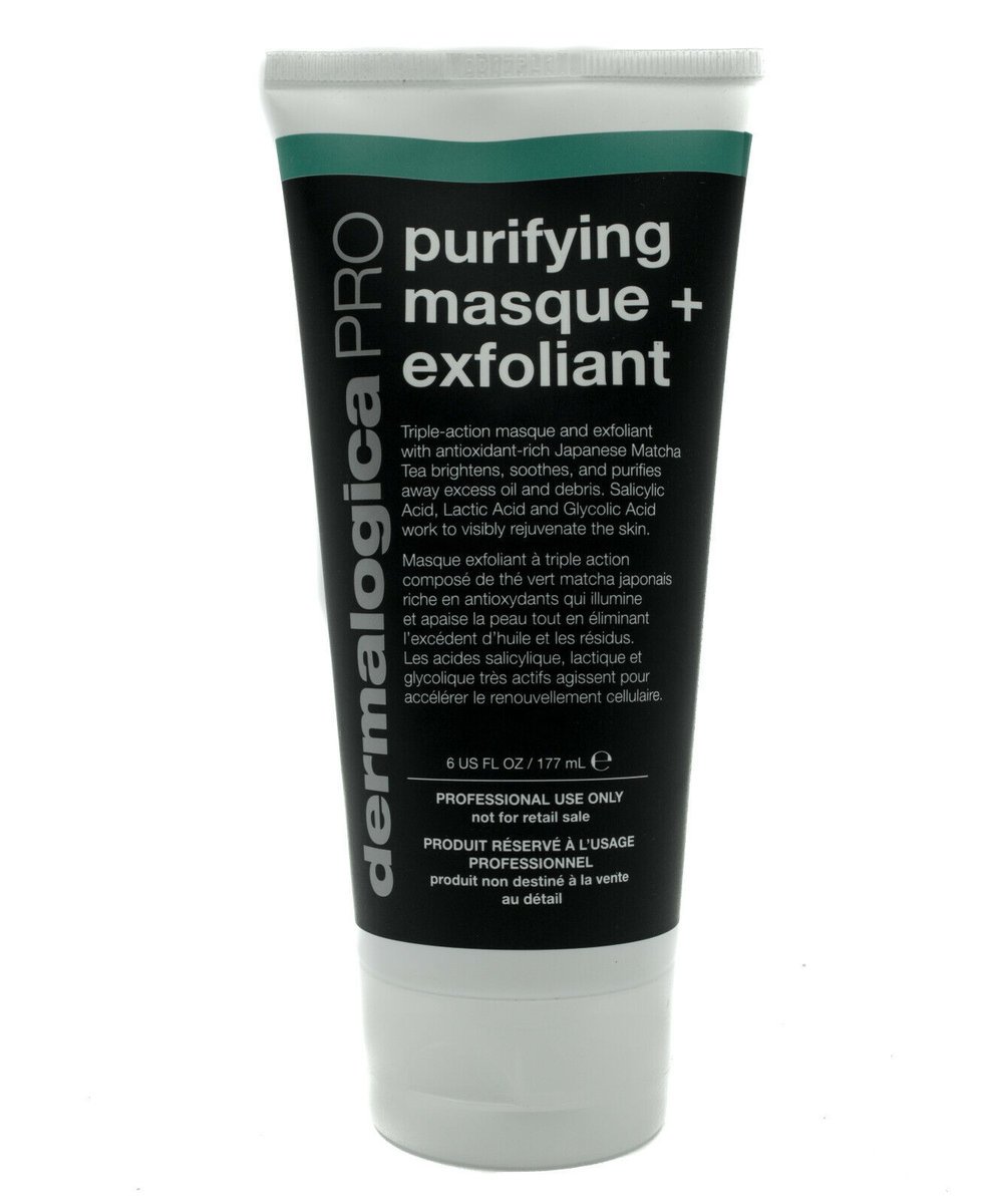 Zestaw Duo, Dermalogica, Pro - Purifying Masque & Exfoliant, Japońska herbata matcha, Rozjaśnia/Łagodzi & Oczyszcza, Dzień, Maseczka kremowa, Dla tw..