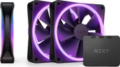 Wentylatory komputerowe - Wentylator Nzxt F120 RGB DUO 3-pack + Hub RF-D12TF-B1 - miniaturka - grafika 1