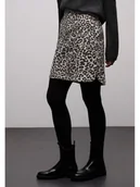 Spódnice - Street One Spódnica w kolorze szaro-czarnym - miniaturka - grafika 1