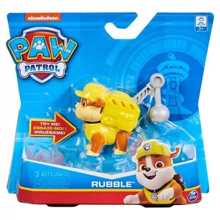 PSI PATROL Figurka akcji Rubble - Figurki dla dzieci - miniaturka - grafika 1