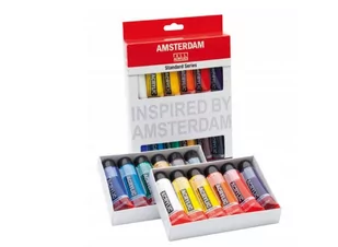 Amsterdam Amsterdam Standard Series Acrylics Set 12 x 20 ml - Farby i media malarskie - miniaturka - grafika 1