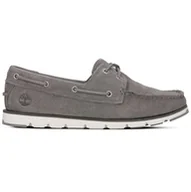 Półbuty damskie - Camden Falls Boat Shoes [gunmetal suede] - rozmiar 41 - miniaturka - grafika 1