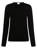 Swetry damskie - Vila Sweter damski - VIRil Kobiety czarny jednolity, S - miniaturka - grafika 1