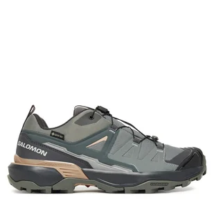 Trekkingi Salomon X Ultra 360 Gore-Tex L47982300 Szary - Buty trekkingowe damskie - miniaturka - grafika 1
